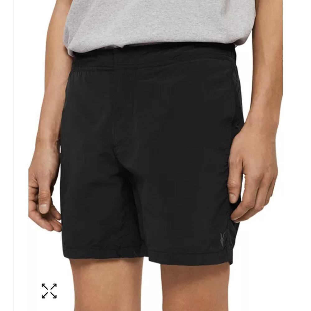 Allsaints “Ward” Swimming Shorts Black Medium
